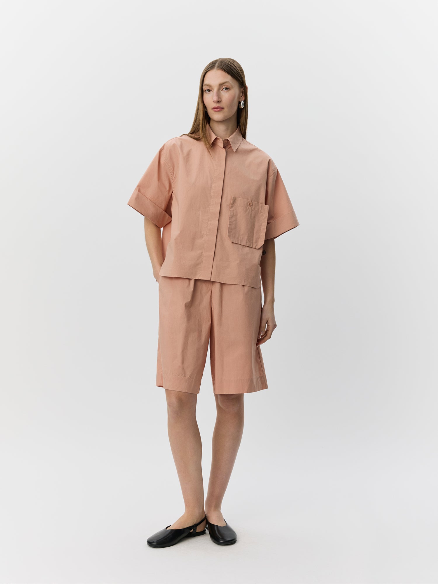 Sofie Schnoor WOMEN LEANASW SHORT SLEEVE SHIRT Shirt 7160 Café Crème