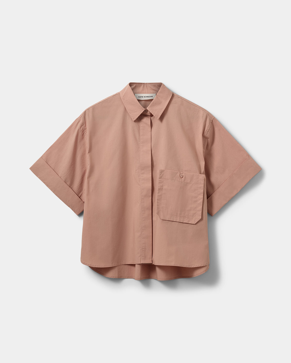 Sofie Schnoor WOMEN LEANASW SHORT SLEEVE SHIRT Shirt 7160 Café Crème