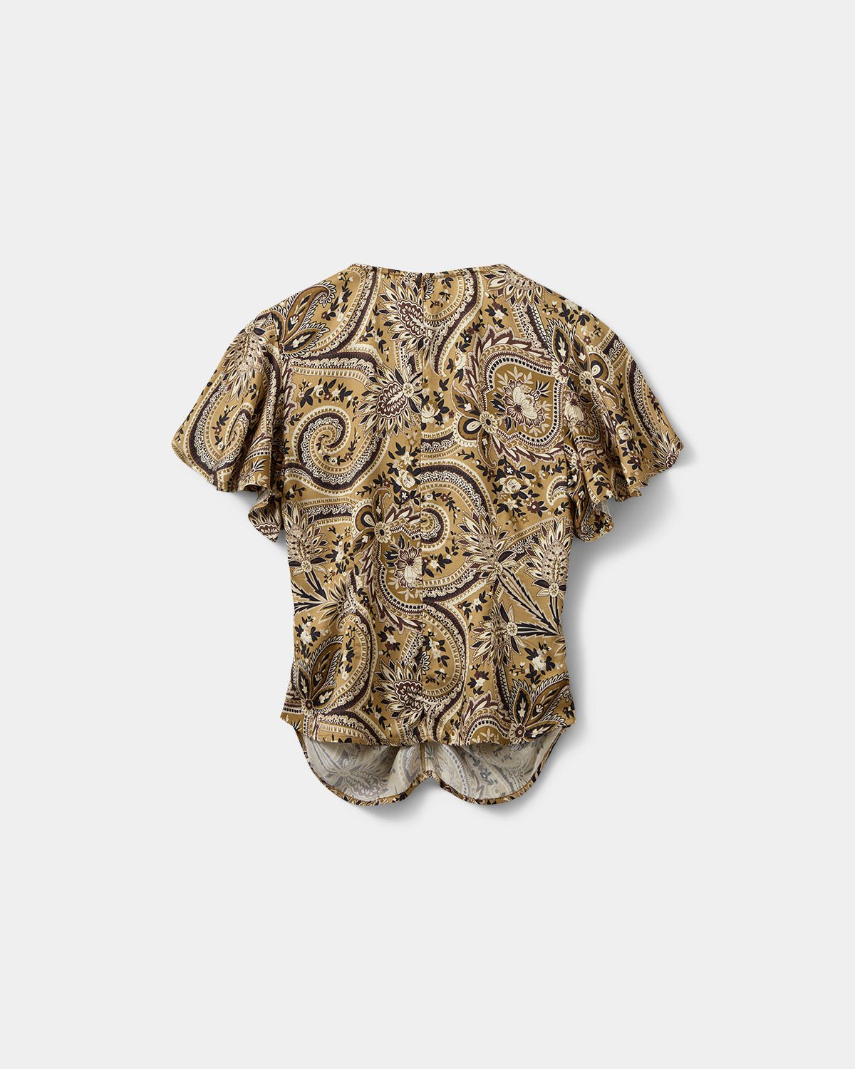 Sofie Schnoor WOMEN LEELASW PRINTED BLOUSE Blouse 7163 Bronze Mix Paisley