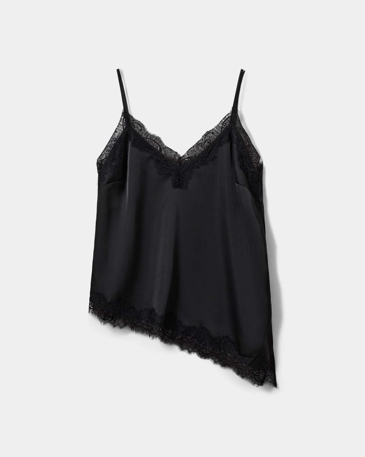 Sofie Schnoor WOMEN LEONASW SATIN LACE TOP Top 1000 Black