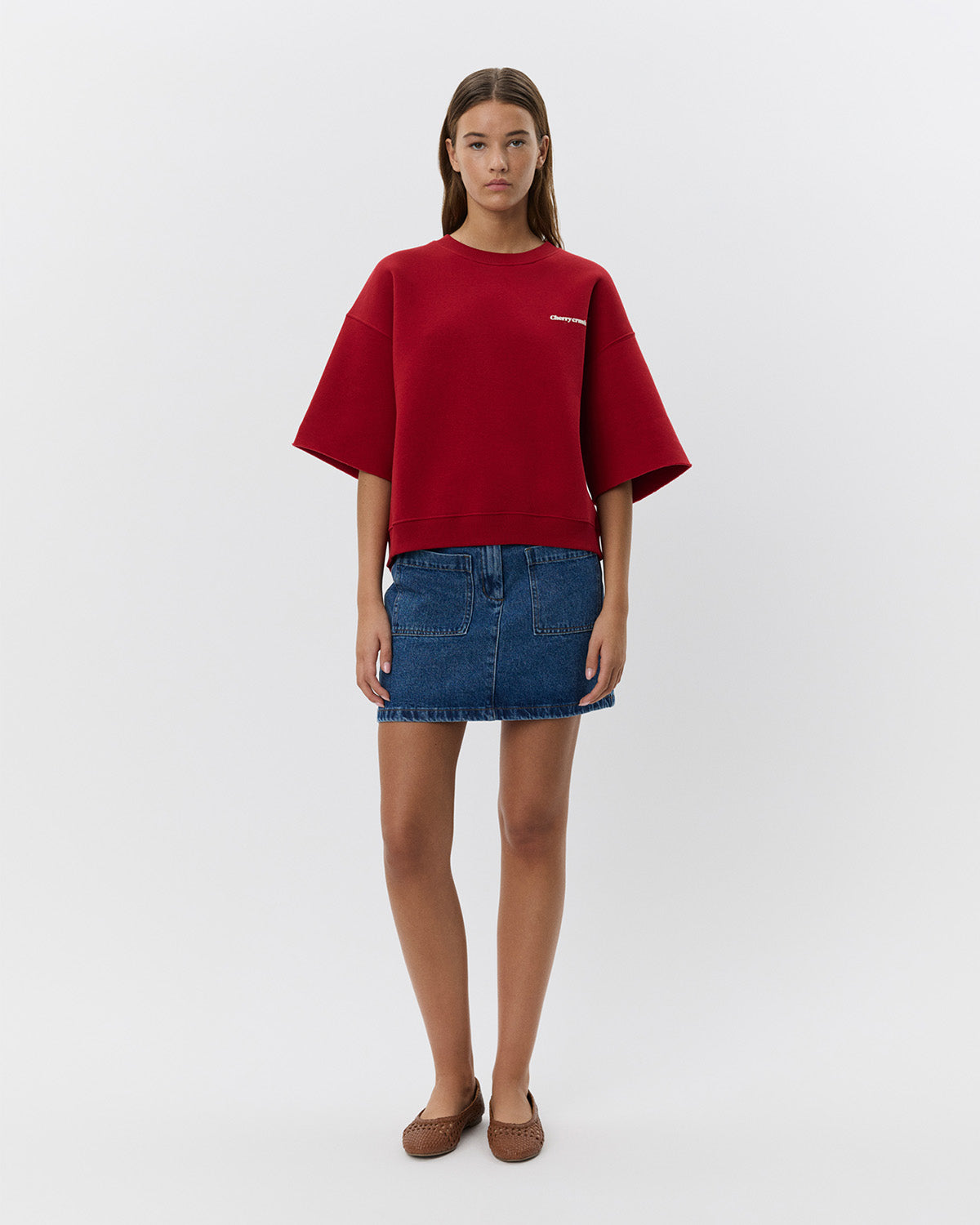 Sofie Schnoor WOMEN LEONASW SKIRT Skirt 5002 Denim blue