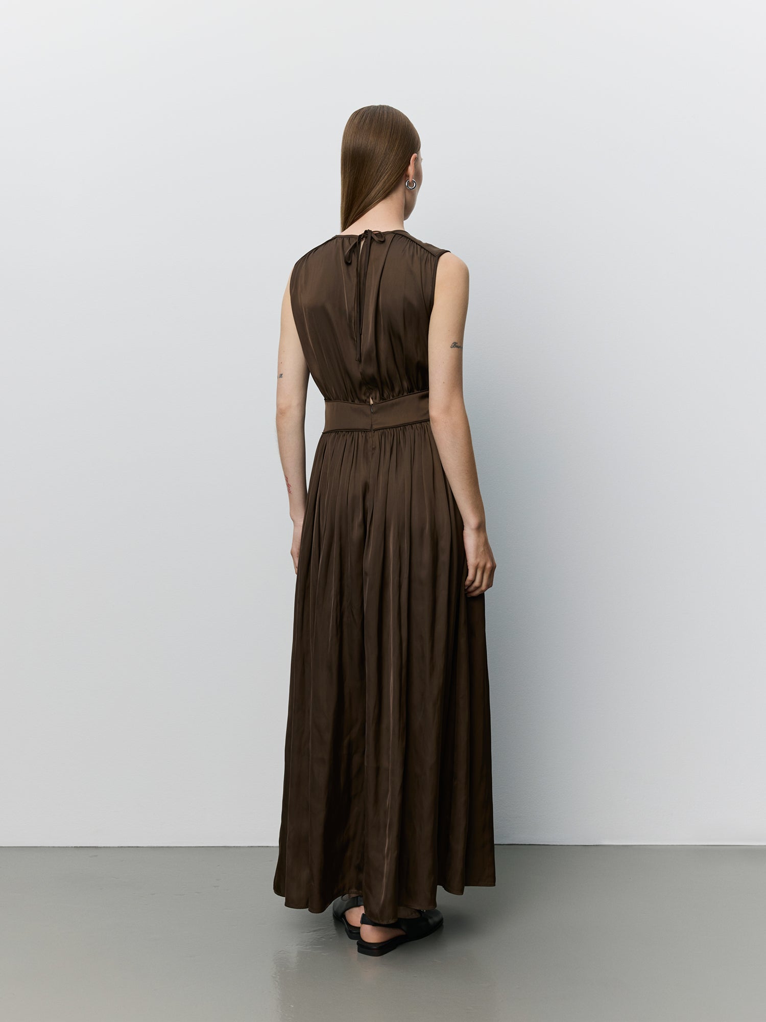 Sofie Schnoor WOMEN LINSW MAXI DRESS Dress 7162 Intense Brown