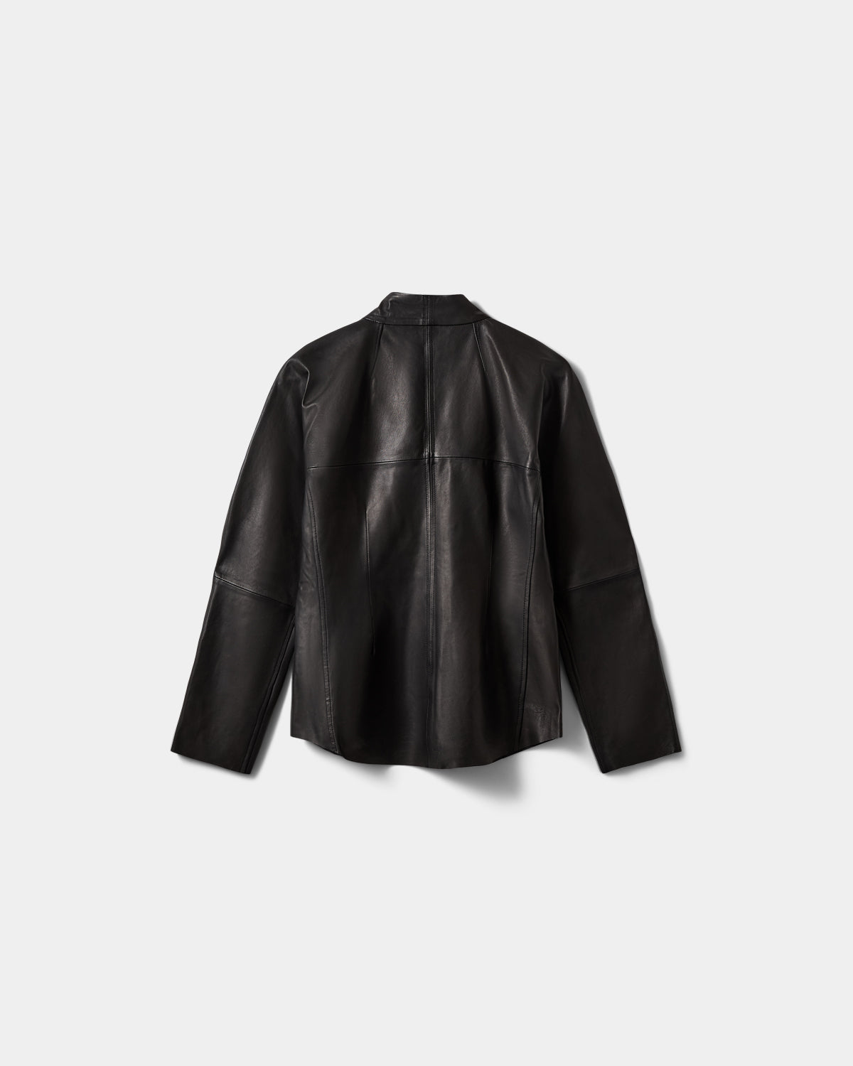 Sofie Schnoor WOMEN ICON 021 - LIRASW FITTED LEATHER SHIRT Shirt 1000 Black