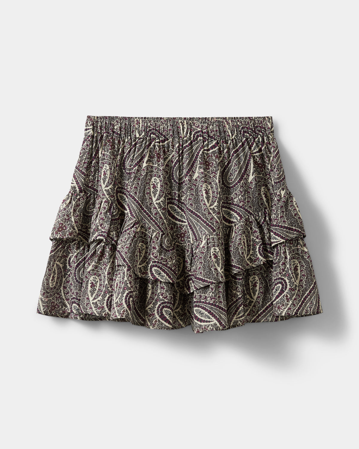 Sofie Schnoor WOMEN LIVIASW PRINTED SKIRT Skirt 4170 Bordeaux mix Paisley