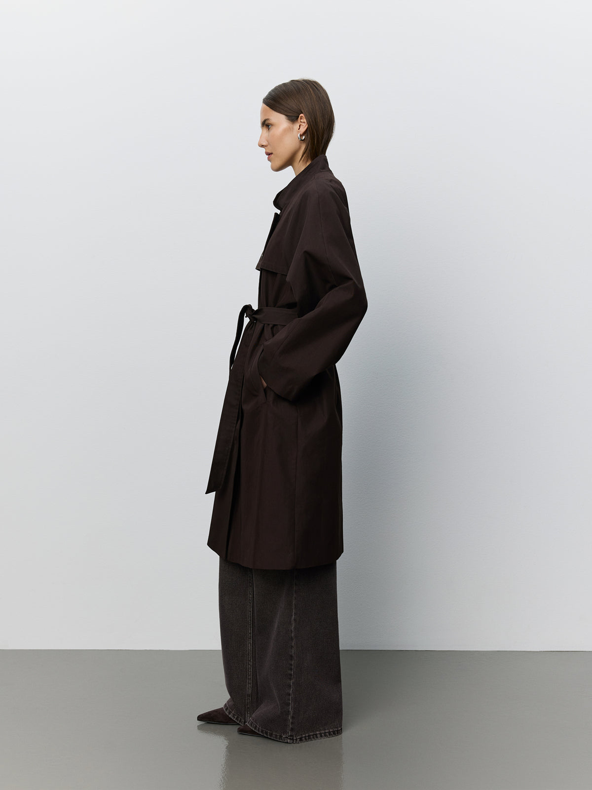 Sofie Schnoor WOMEN LIZZYSW COAT Coat 7025 Dark brown