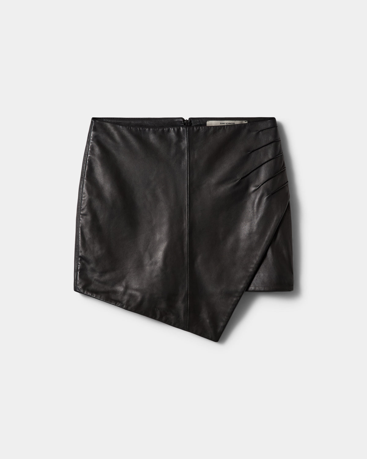 Sofie Schnoor WOMEN ICON 005 - LONASW ASSYMETRIC SKIRT Skirt 1000 Black