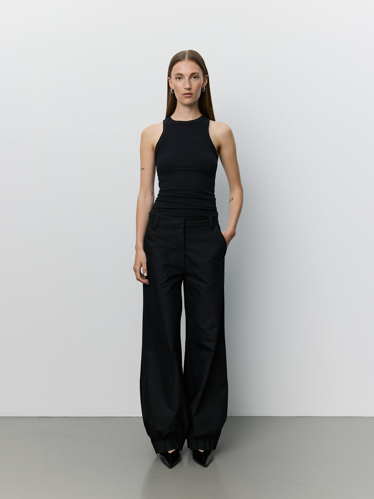 Sofie Schnoor WOMEN LOUANASW PLEATED TROUSERS Trousers 1000 Black