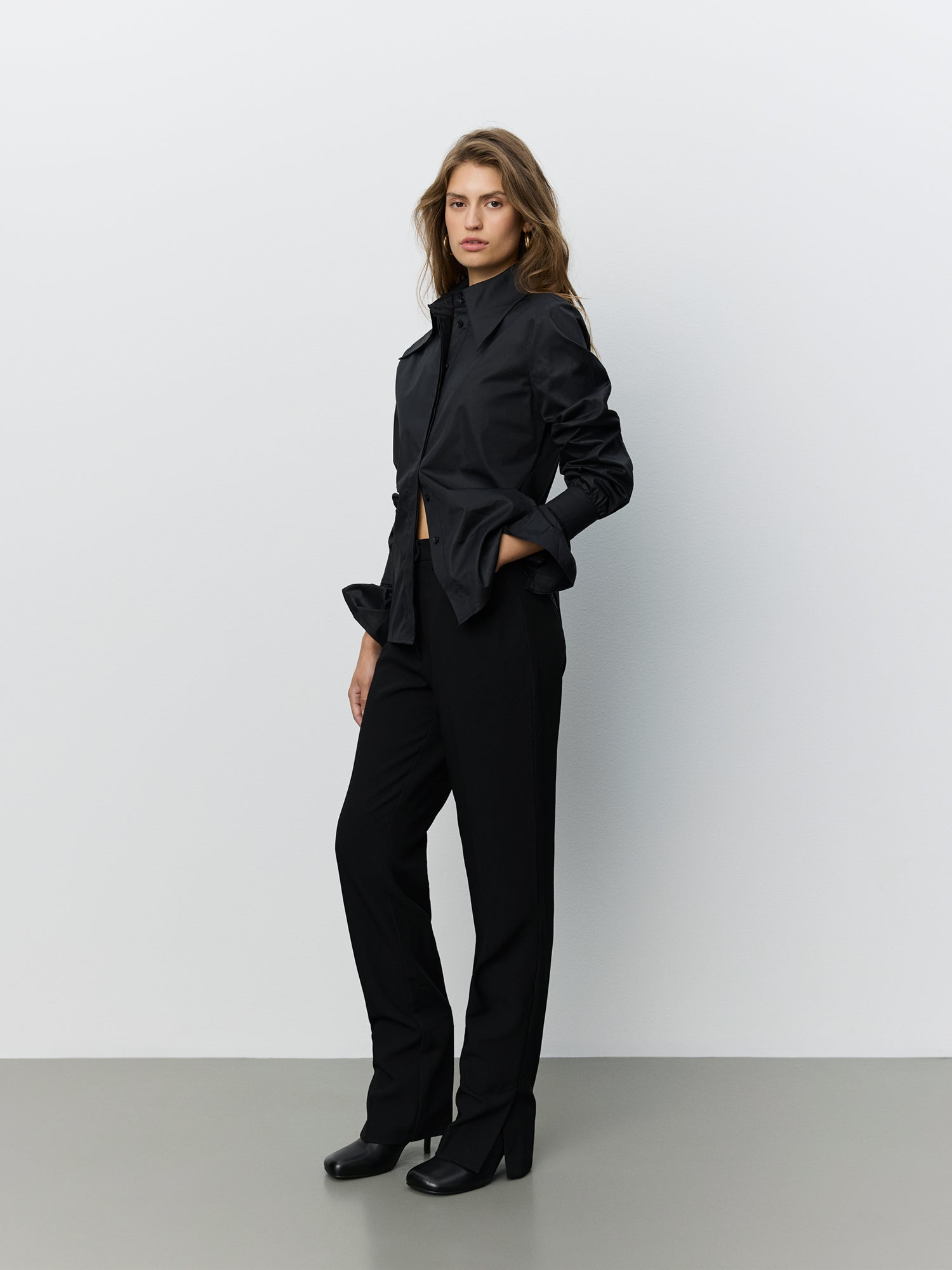 Sofie Schnoor WOMEN LUMINASW SLIM FIT TROUSERS Trousers 1000 Black