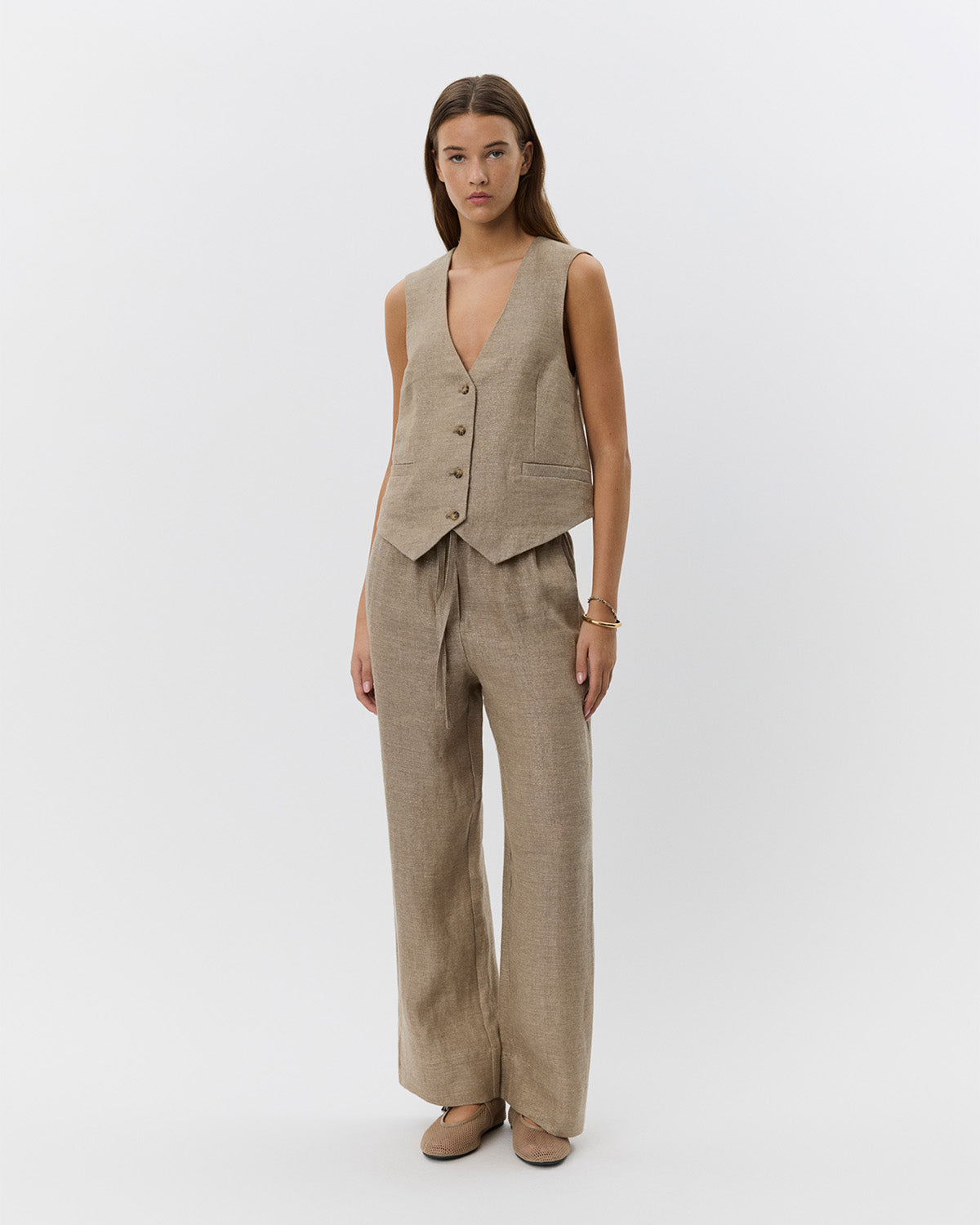 Sofie Schnoor WOMEN LUNETSW TROUSERS Trousers 7055 Light brown