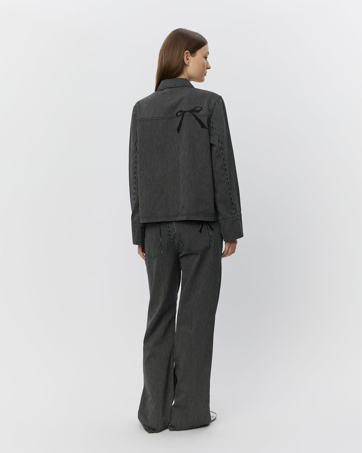 Sofie Schnoor WOMEN LYONSW TROUSERS Trousers 1017 Black striped