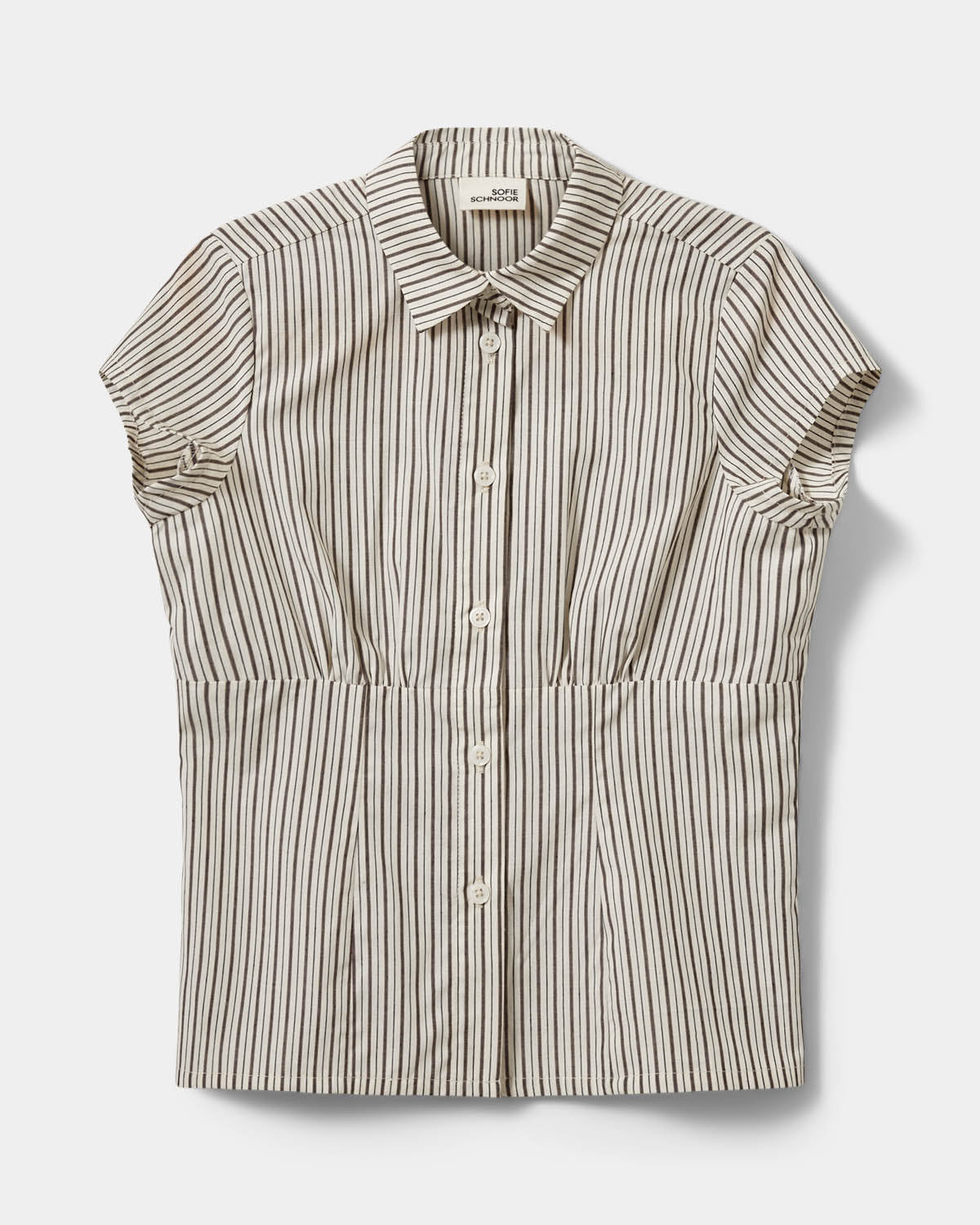 Sofie Schnoor YOUNG LilyanSY Shirt Shirt 7113 Brown Striped