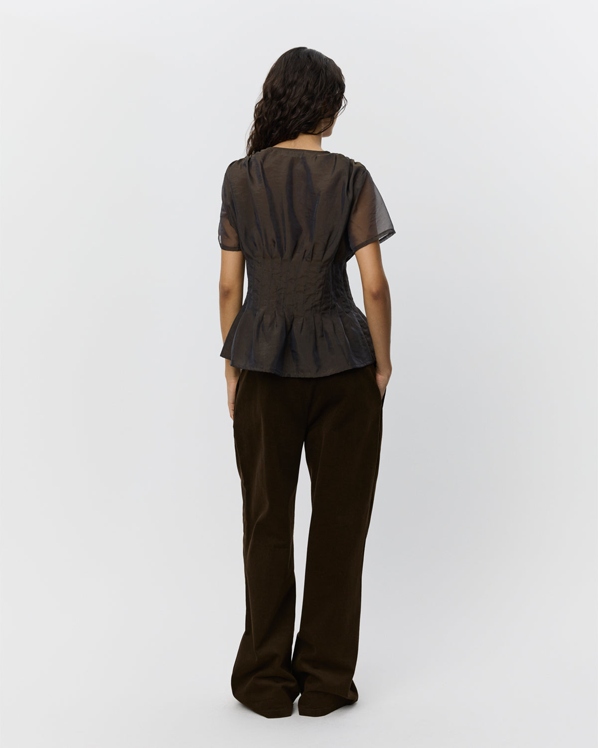 Sofie Schnoor WOMEN MALINASW TROUSERS Trousers 7025 Dark brown