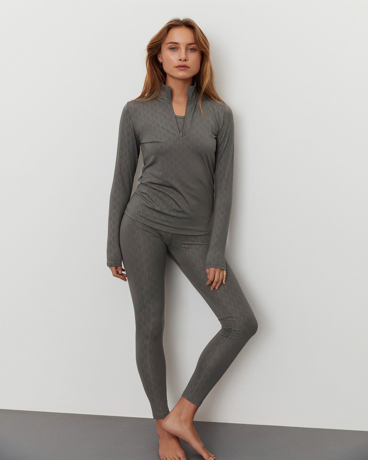 Sofie Schnoor SPORT MALLORYSW T-SHIRT LS T-shirt Long Sleeve 8043 Charcoal Grey