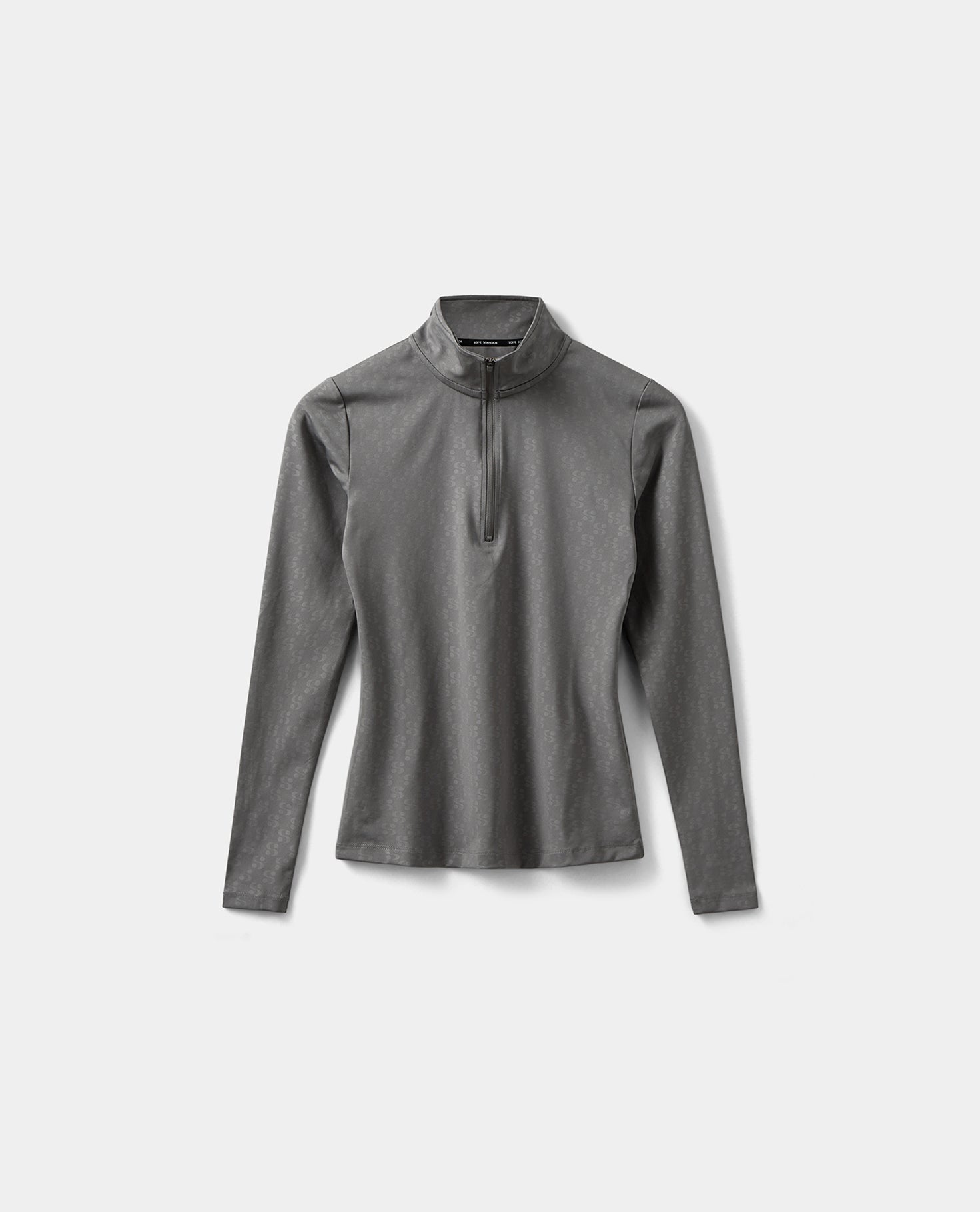 Sofie Schnoor SPORT MALLORYSW T-SHIRT LS T-shirt Long Sleeve 8043 Charcoal Grey