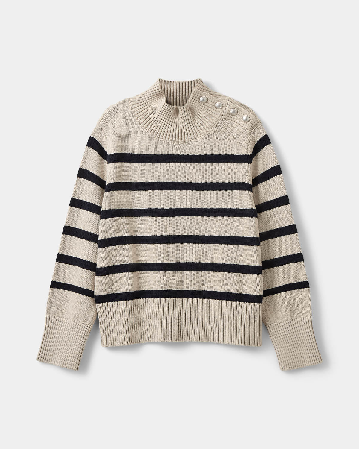 Sofie Schnoor YOUNG MARGARETSY KNIT Knit 9105 Off White / Navy Stripe