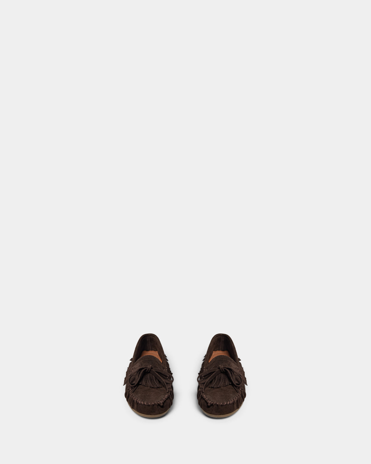Sofie Schnoor WOMEN MARGITSW FRINGE SHOE Moccasin 7080 Dark brown