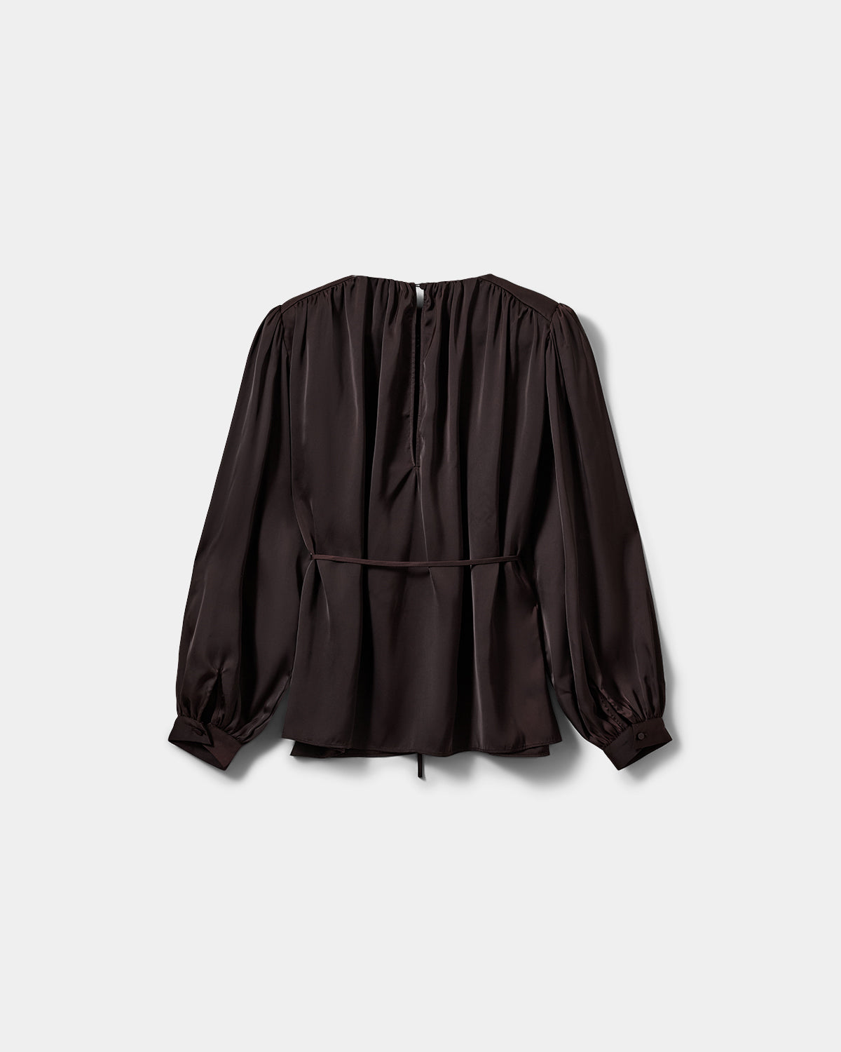 Sofie Schnoor WOMEN MARTHEASW BALLOON BLOUSE Blouse 7168 Dark Plum