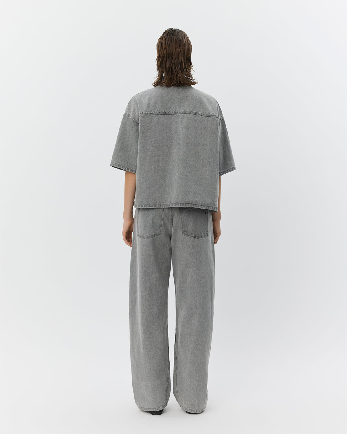 Sofie Schnoor WOMEN MELISSASW DENIM LOOSE FIT OVERSHIRT Jacket 8052 Stone Grey