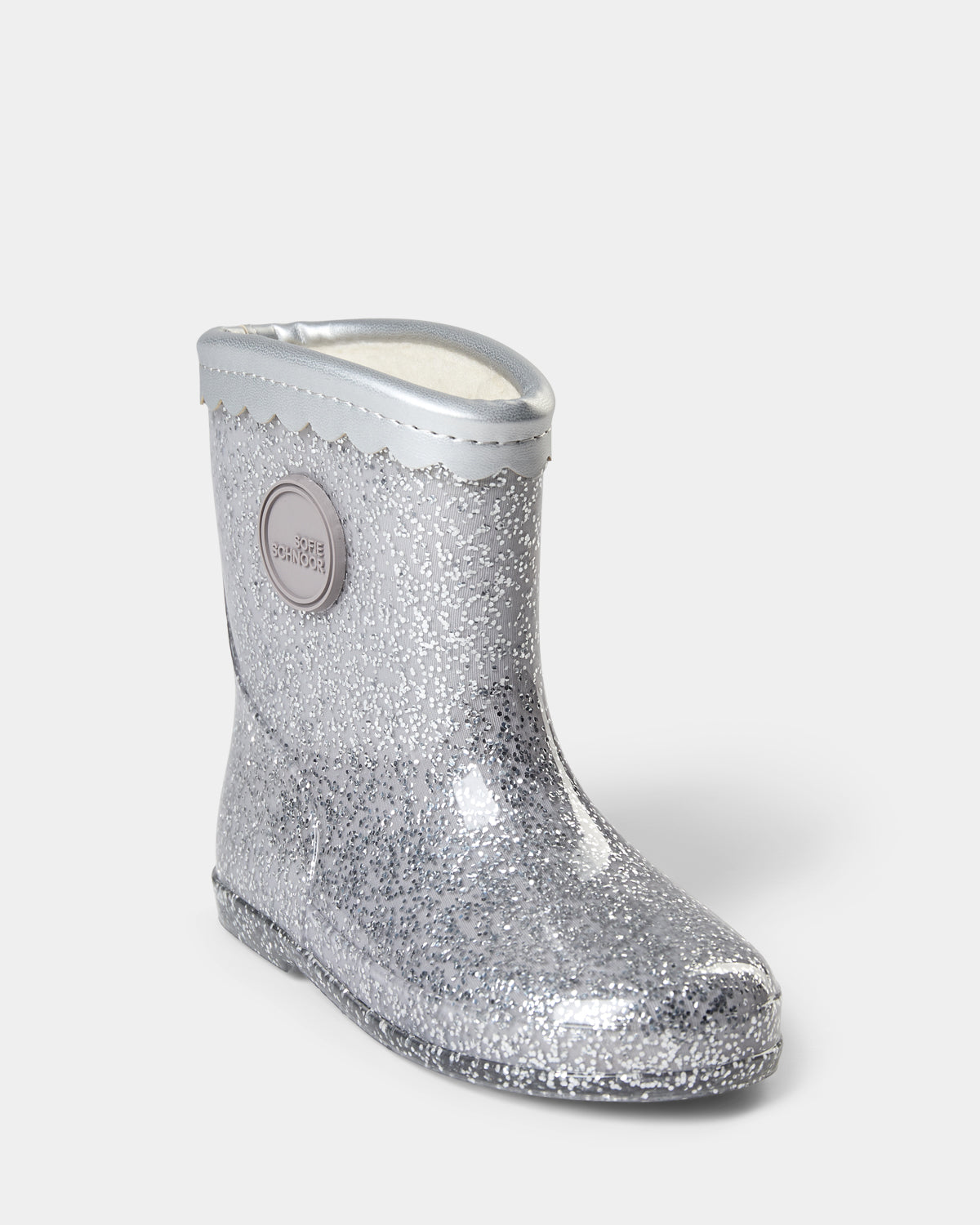 Sofie Schnoor KIDS MELLYSK RUBBER BOOT W. LiINING Rubber Boot 8005 Silver