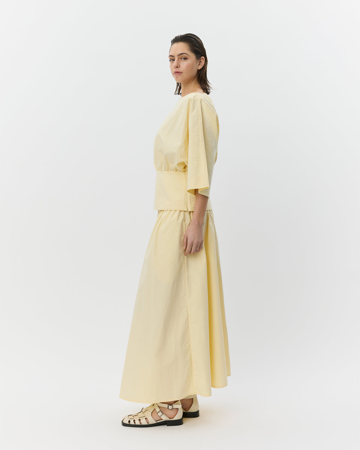 Sofie Schnoor WOMEN MIKKASW BOAT-NECK BLOUSE Blouse 2026 Light yellow