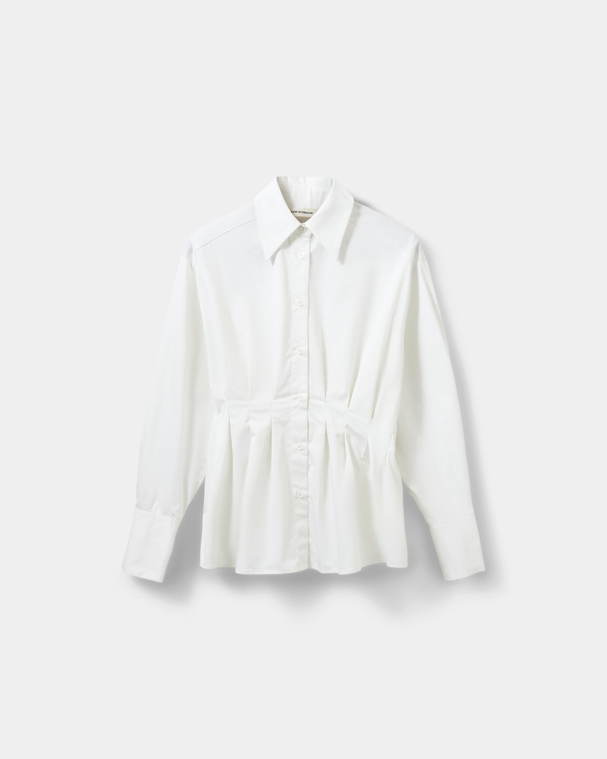 Sofie Schnoor WOMEN MIKRASW FITTED SHIRT WITH PLEATS Shirt 0101 Off white