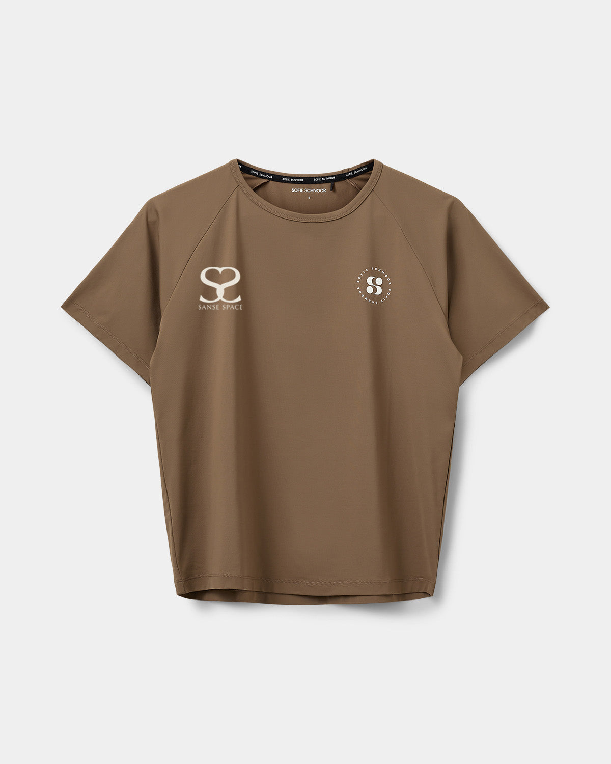 Sofie Schnoor Special Orders MILLESW T-SHIRT - SANSE SPACE  9099 Middle Brown