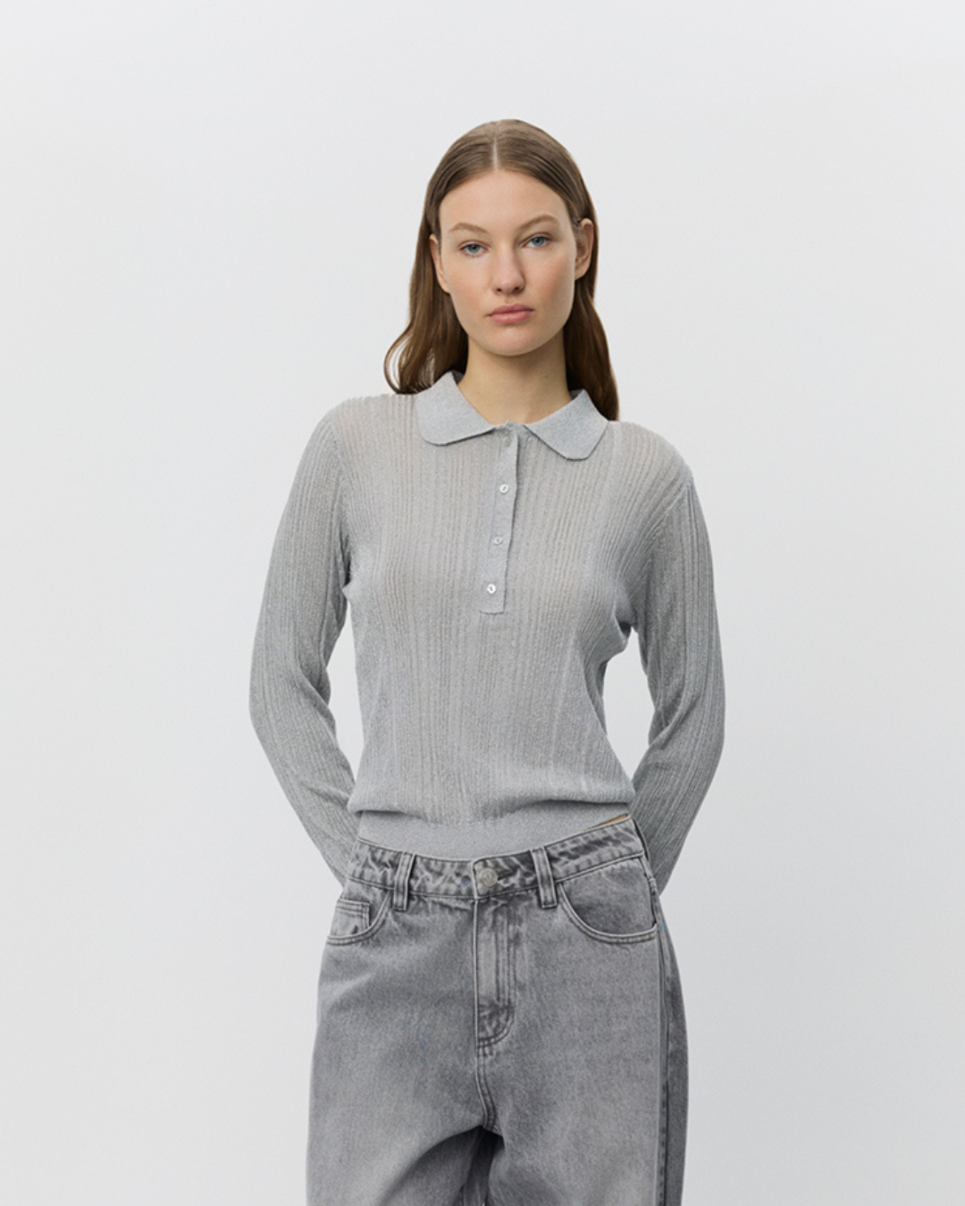 Sofie Schnoor WOMEN MINDYSW KNIT Knit 8037 Silver