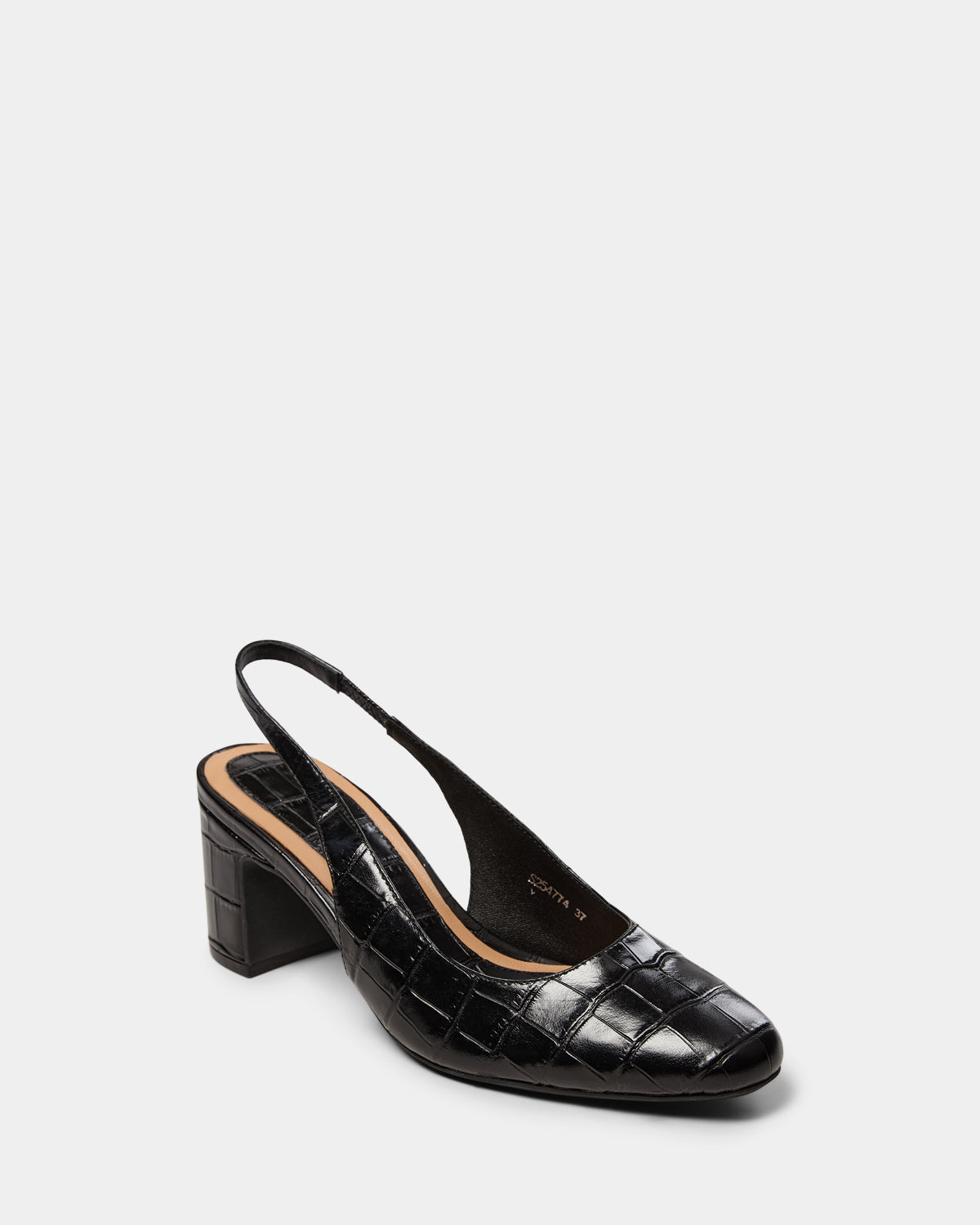 Sofie Schnoor WOMEN MINNESW CROCO PUMP Mary Jane 1000 Black