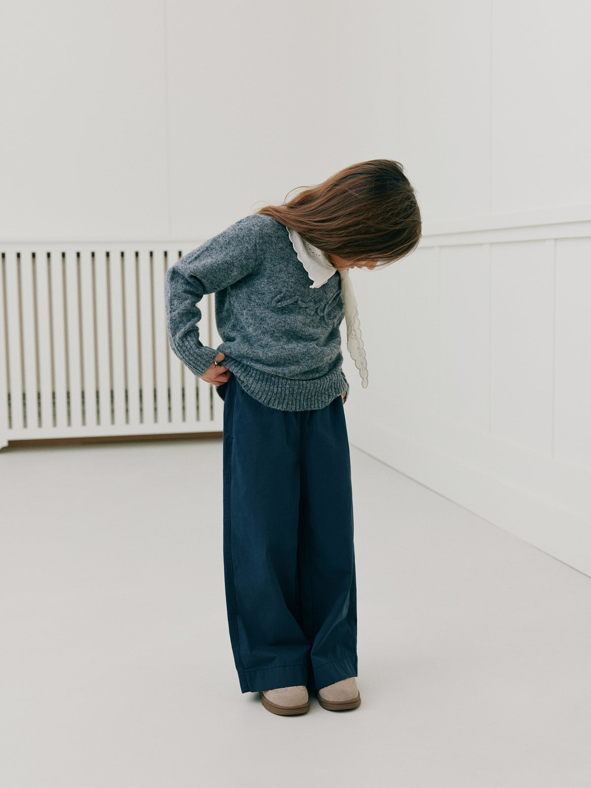 Sofie Schnoor KIDS MINNIKKB KNIT Knit 8011 Dark grey melange