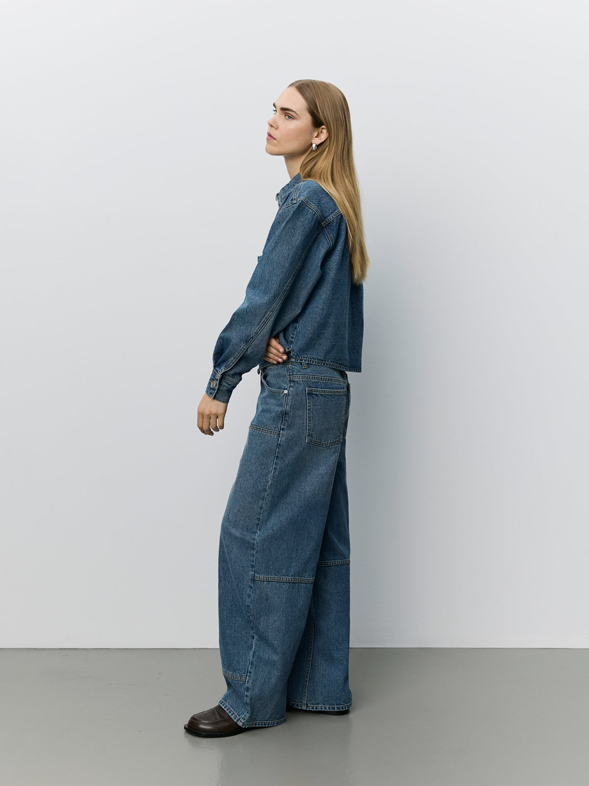 Sofie Schnoor WOMEN NASHIMASW DENIM SHIRT Shirt 5002 Denim blue