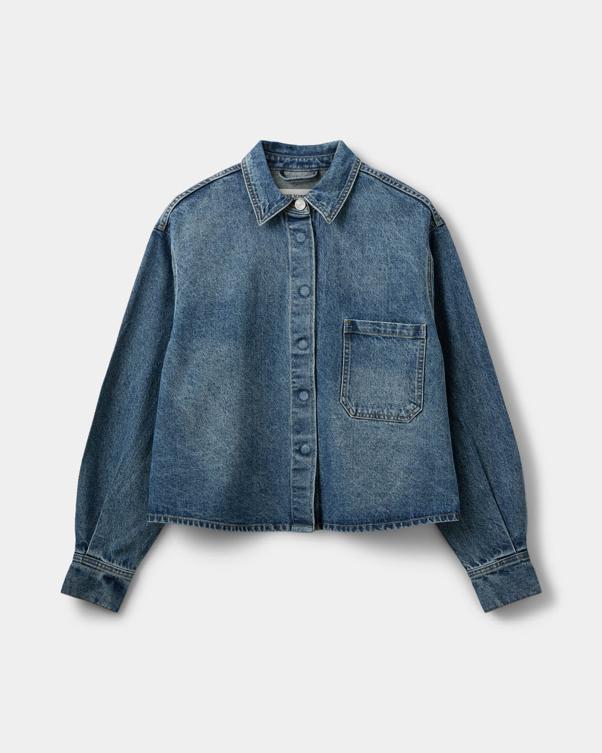 Sofie Schnoor WOMEN NASHIMASW DENIM SHIRT Shirt 5002 Denim blue