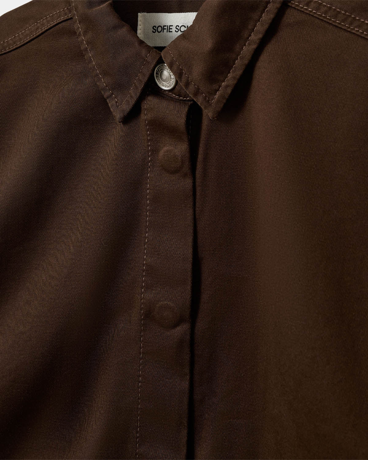 Sofie Schnoor YOUNG NASHSY SHIRT Shirt 7080 Dark brown