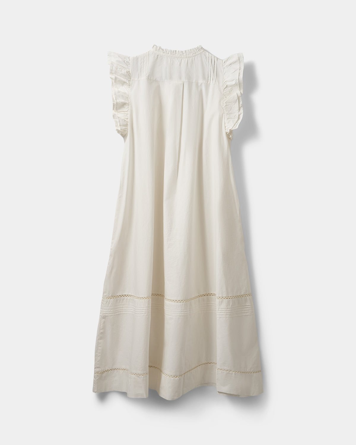 Sofie Schnoor WOMEN OTANIASW FRILL COTTON DRESS Dress 0141 White Alyssum