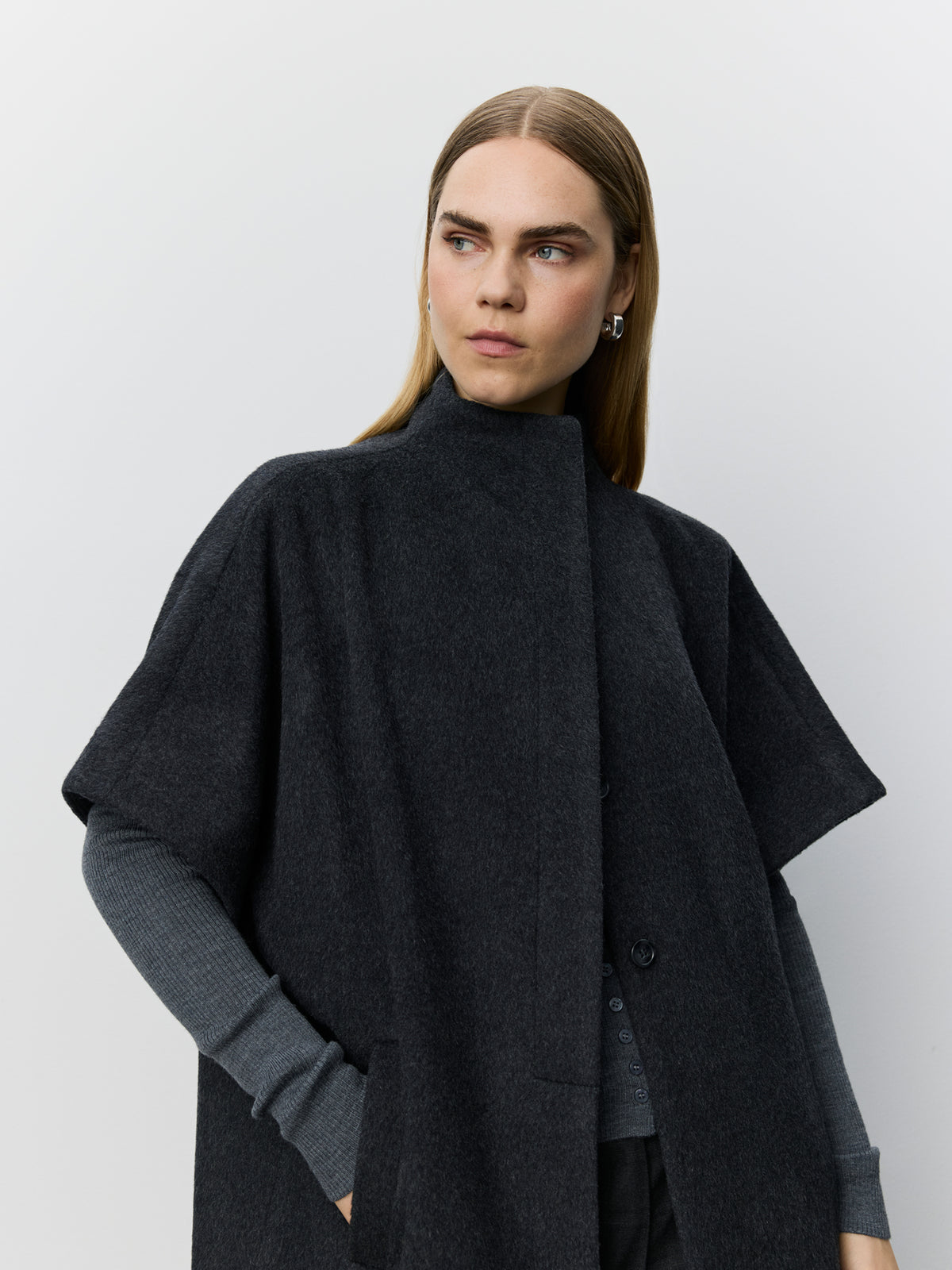 Sofie Schnoor WOMEN PALOMINASW CAPE Cape 8008 Dark grey