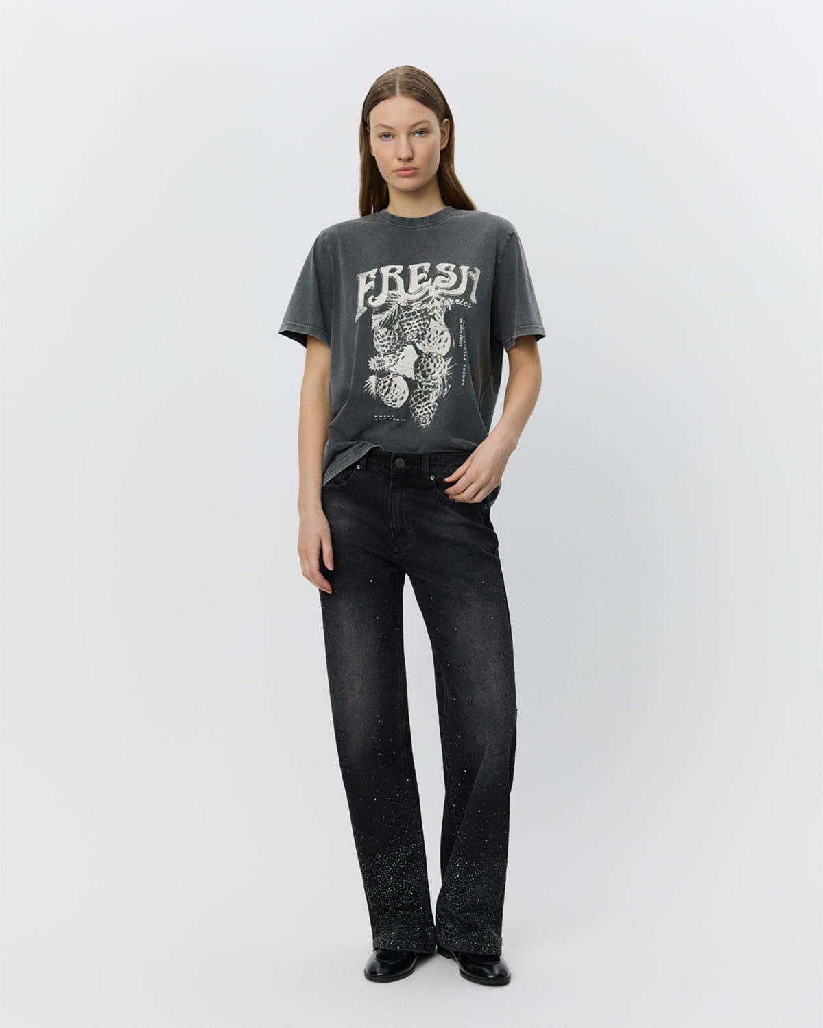Sofie Schnoor WOMEN PARISSW JEANS Jeans 1015 Washed black