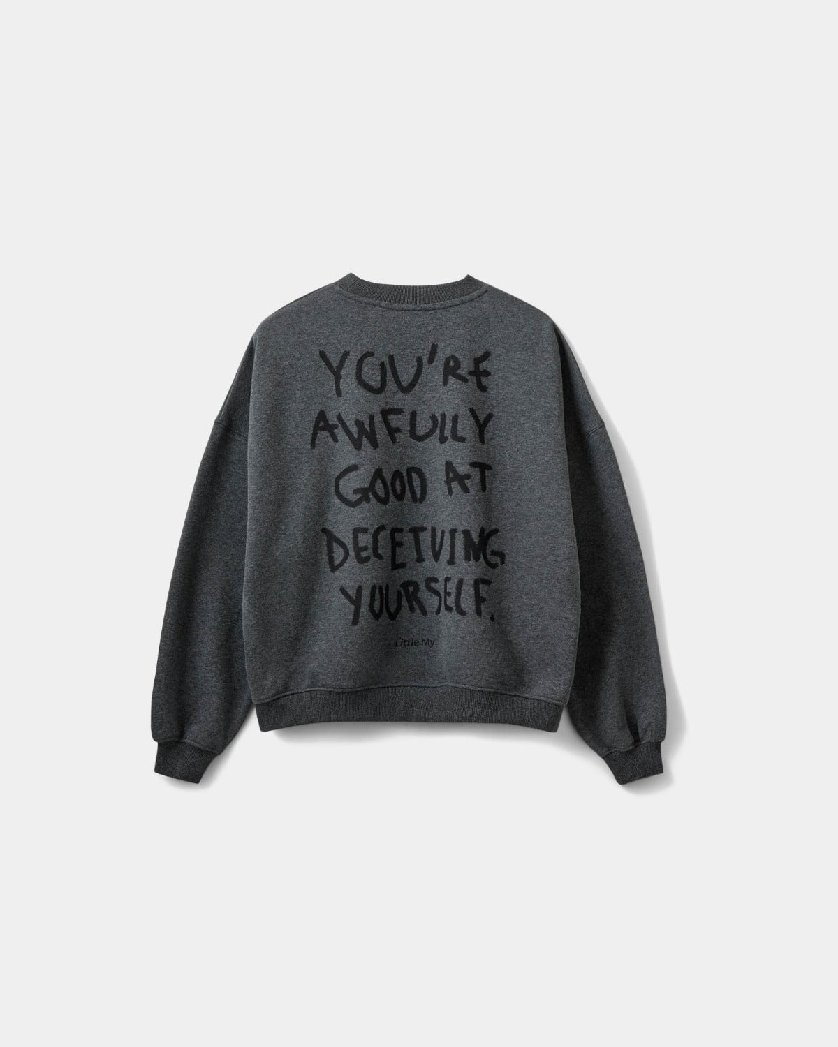 Sofie Schnoor WOMEN PAROSSW MOOMIN SWEATSHIRT Sweatshirt 8011 Dark grey melange