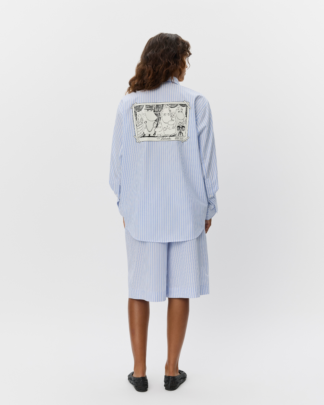 Sofie Schnoor WOMEN PEJAHSW MOOMIN SHORTS Shorts 5092 Blue striped