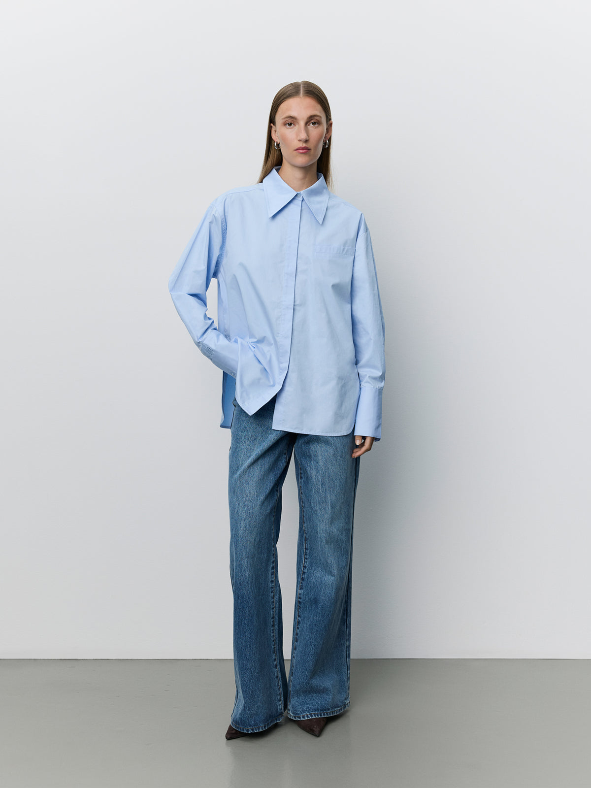 Sofie Schnoor WOMEN PERLASW POPLIN SHIRT Shirt 5063 Light blue