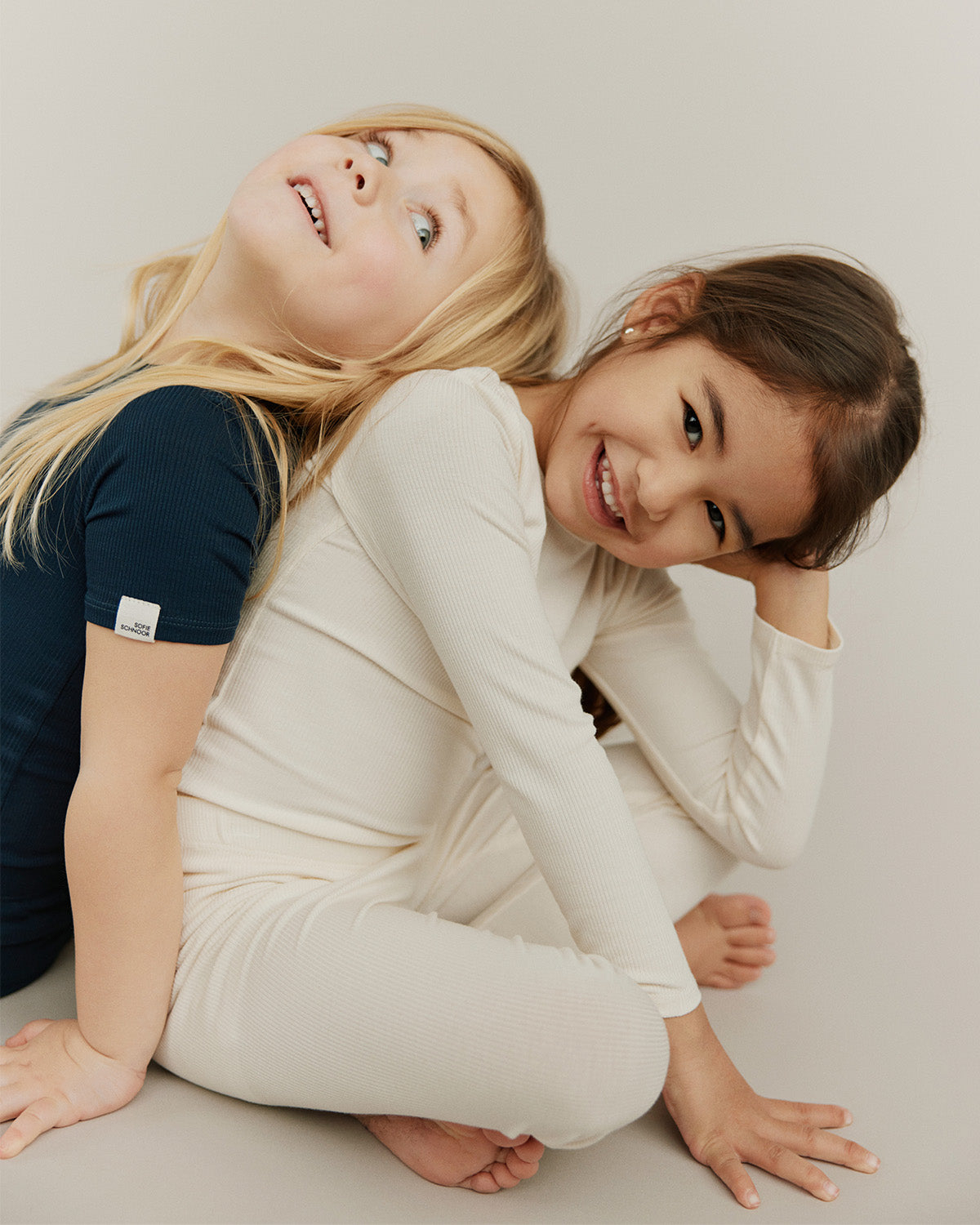 Sofie Schnoor KIDS PETRICIASK T-SHIRT LONG SLEEVE T-shirt Long Sleeve 0109 Off White