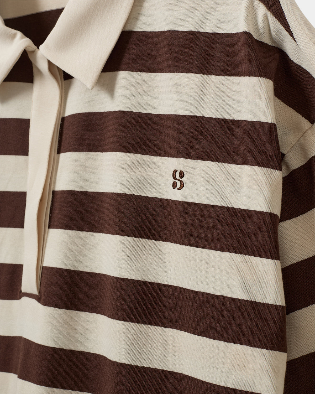 Sofie Schnoor WOMEN PILSW OVERSIZE STRIPED POLO SHIRT T-shirt 0140 Off White Striped