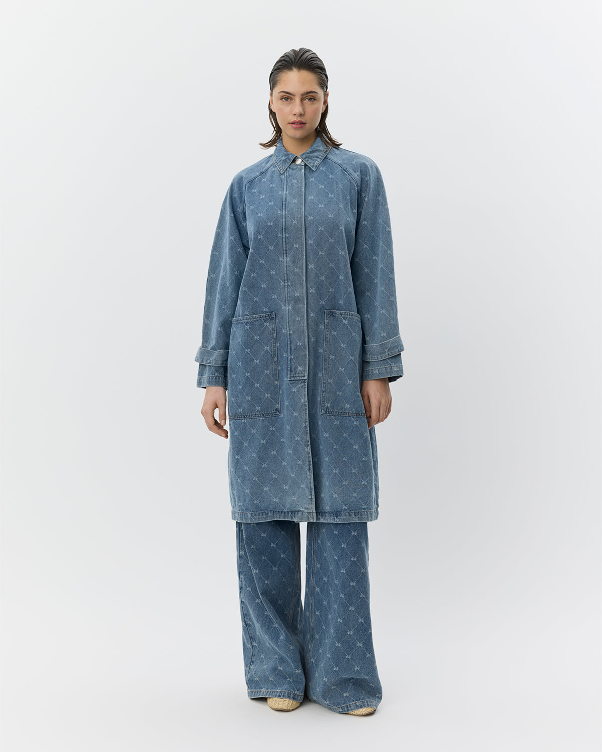 Sofie Schnoor WOMEN PIPPASW DENIM COAT Coat 5036 Blue