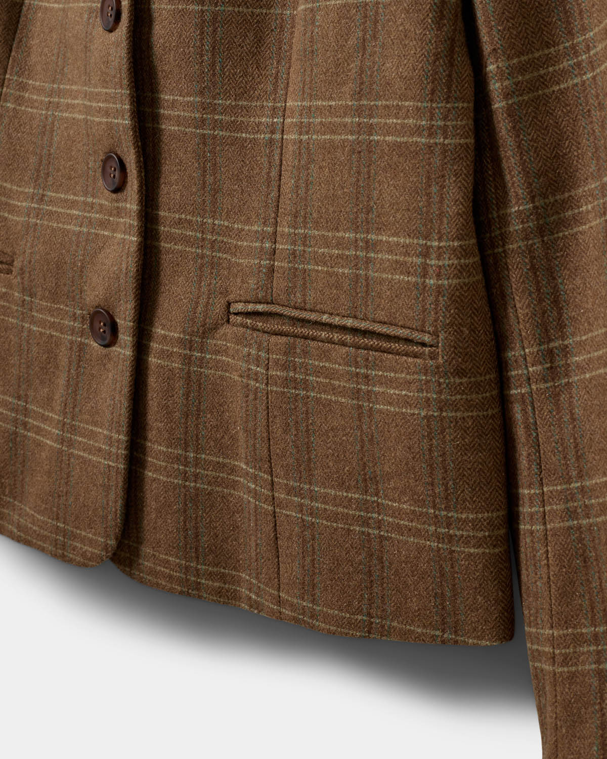 Sofie Schnoor WOMEN POPPYSW CHECKED BLAZER Blazer 9143 Maple Brown Check