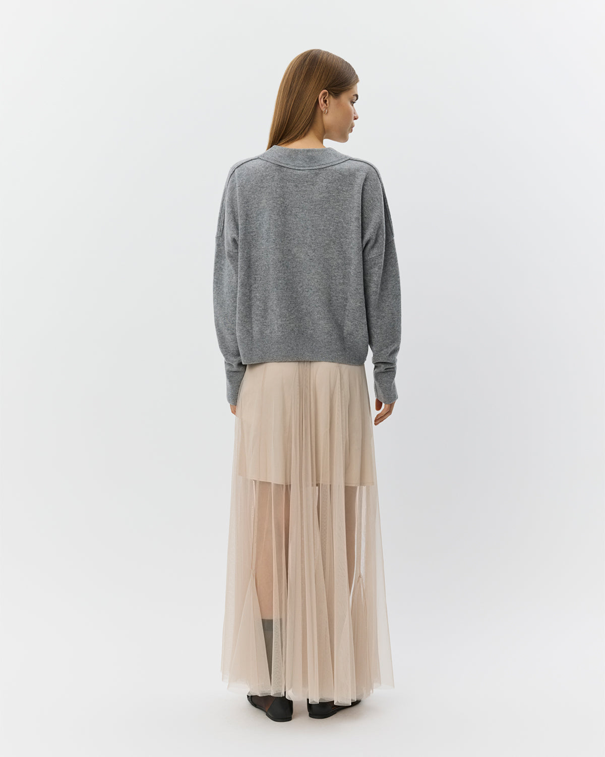 Sofie Schnoor WOMEN PORTIASW KNIT SWEATER Knit 8000 Grey Melange