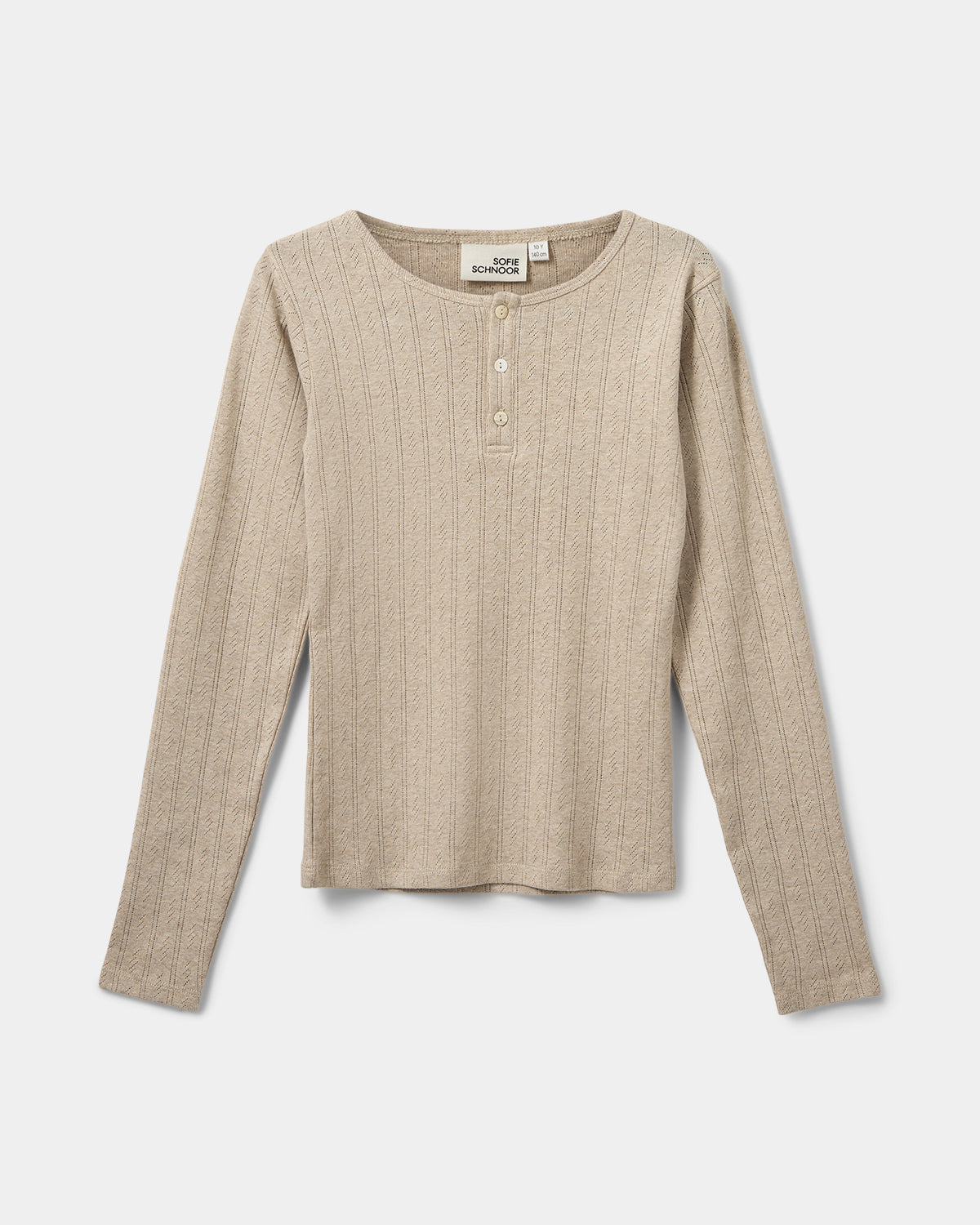 Sofie Schnoor YOUNG PETRICIASY T-SHIRT T-shirt Long Sleeve 7015 Beige