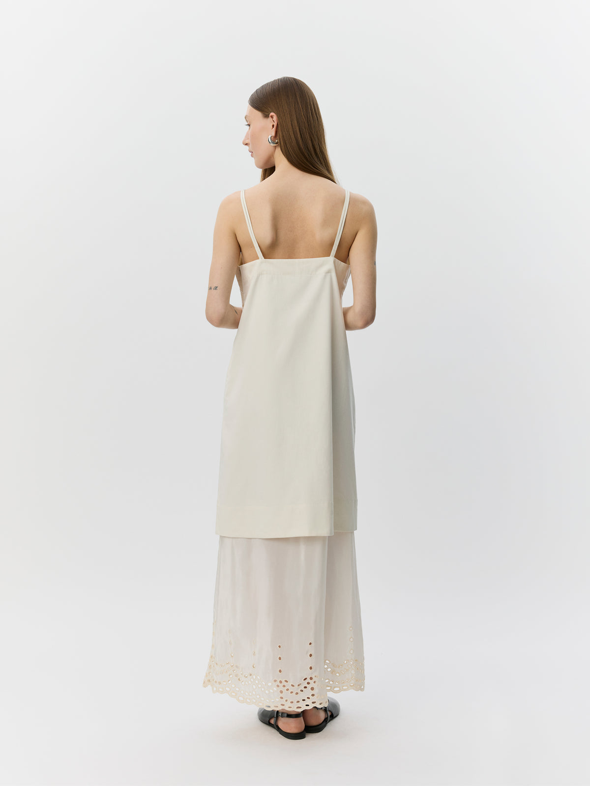 Sofie Schnoor WOMEN RAINESW DOUBLE LAYERED DRESS Dress 0159 Cream White