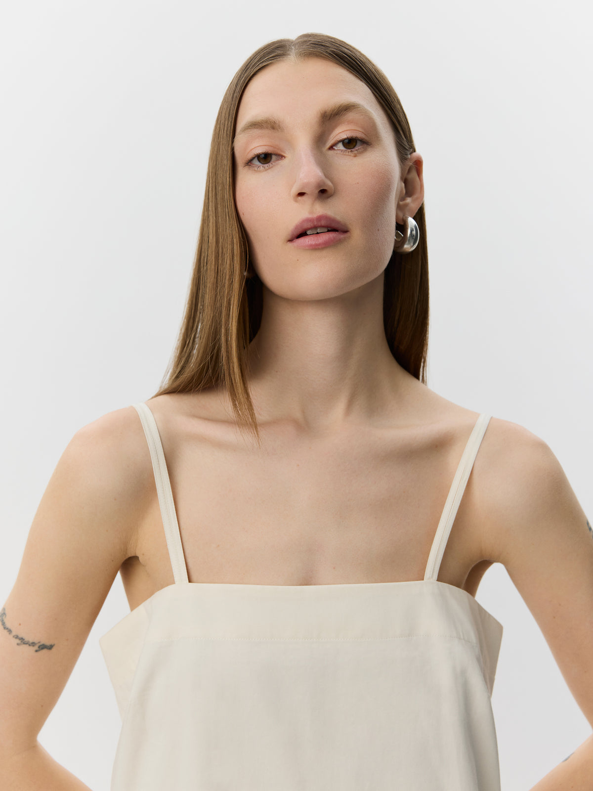Sofie Schnoor WOMEN RAINESW DOUBLE LAYERED DRESS Dress 0159 Cream White