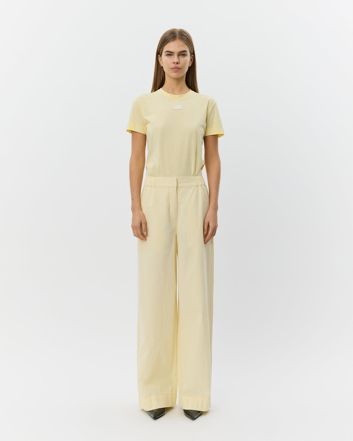Sofie Schnoor WOMEN REINESW WIDE LEG TROUSERS Trousers 2026 Light yellow