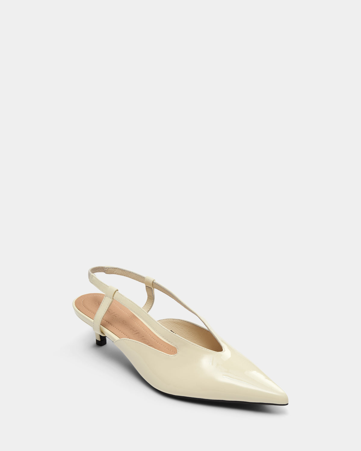 Sofie Schnoor WOMEN RILLSW PATENT HEELED SHOES Heeled shoes 2042 Butter Yellow