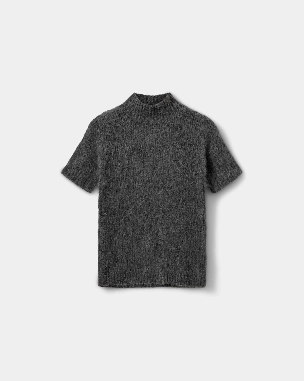 Sofie Schnoor WOMEN SAMINASW SHORT SLEEVE KNIT TOP Knit 8008 Dark grey