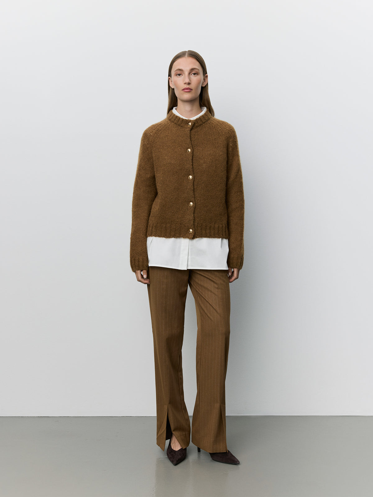Sofie Schnoor WOMEN SELMASW KNIT CARDIGAN Cardigan 7164 Maple Brown